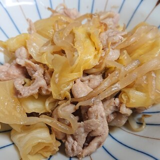 しょうが焼き風＊肉野菜炒め